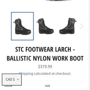STC FOOTWEAR LARCH - BALLISTIC NYLON WORK BOOT